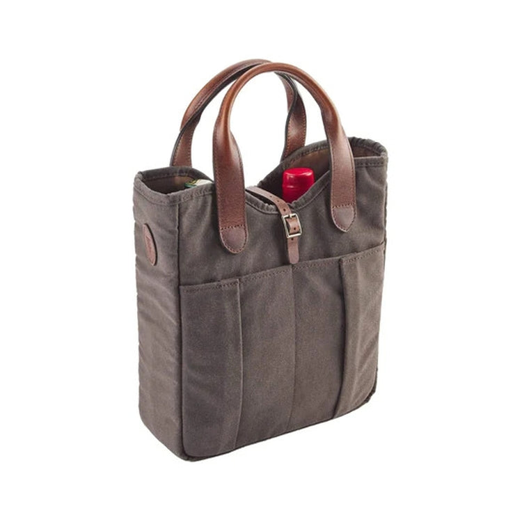 Waxed Canvas Whiskey Tote
