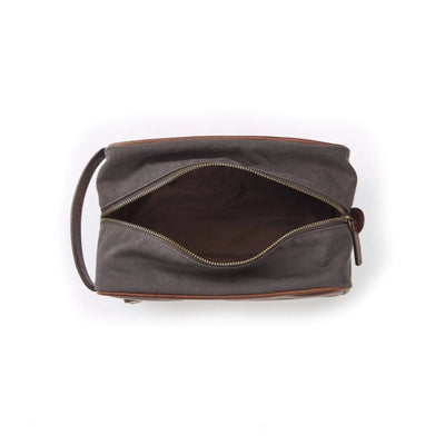 Waxed Canvas Dopp Kit