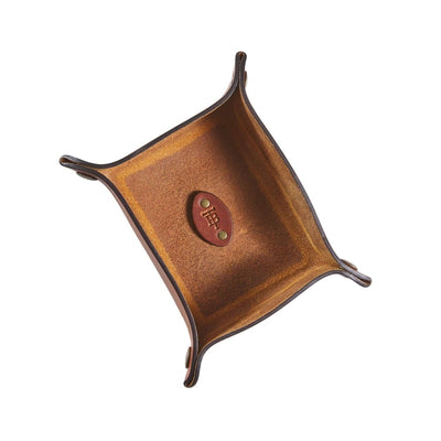 Leather Change Tray