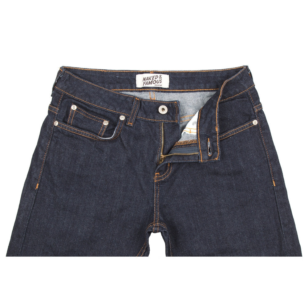 Naked & Famous Denim Women's 11 oz. Stretch Selvedge - Boyfriend - M.W. Reynolds