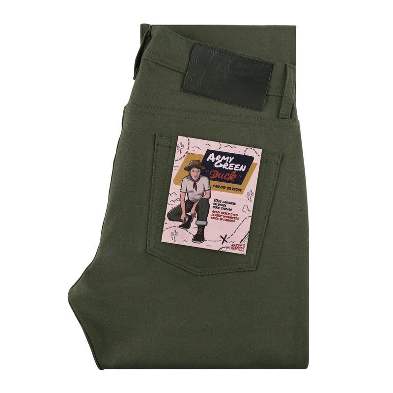 Selvedge Duck Canvas - Weird Guy