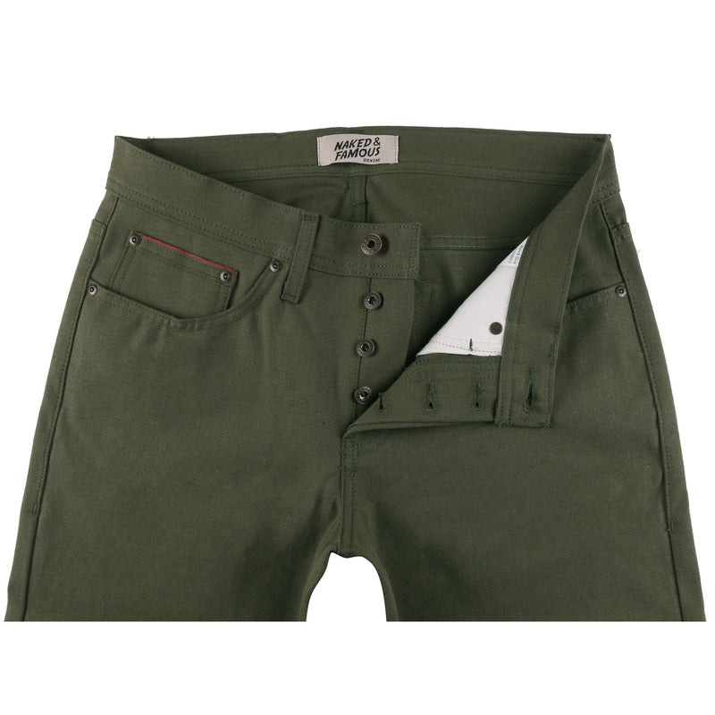 Naked & Famous Denim Selvedge Duck Canvas - Weird Guy - M.W. Reynolds