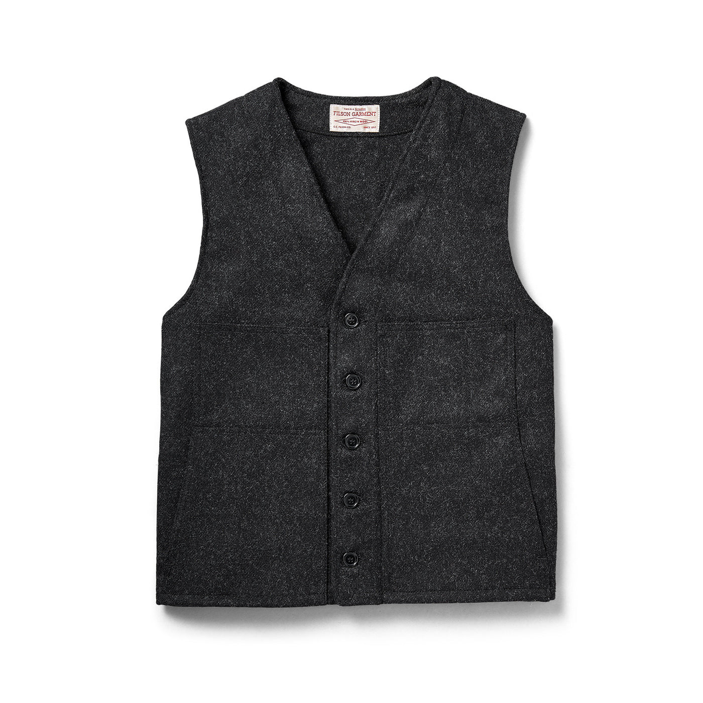 Mackinaw Wool Vest - USA