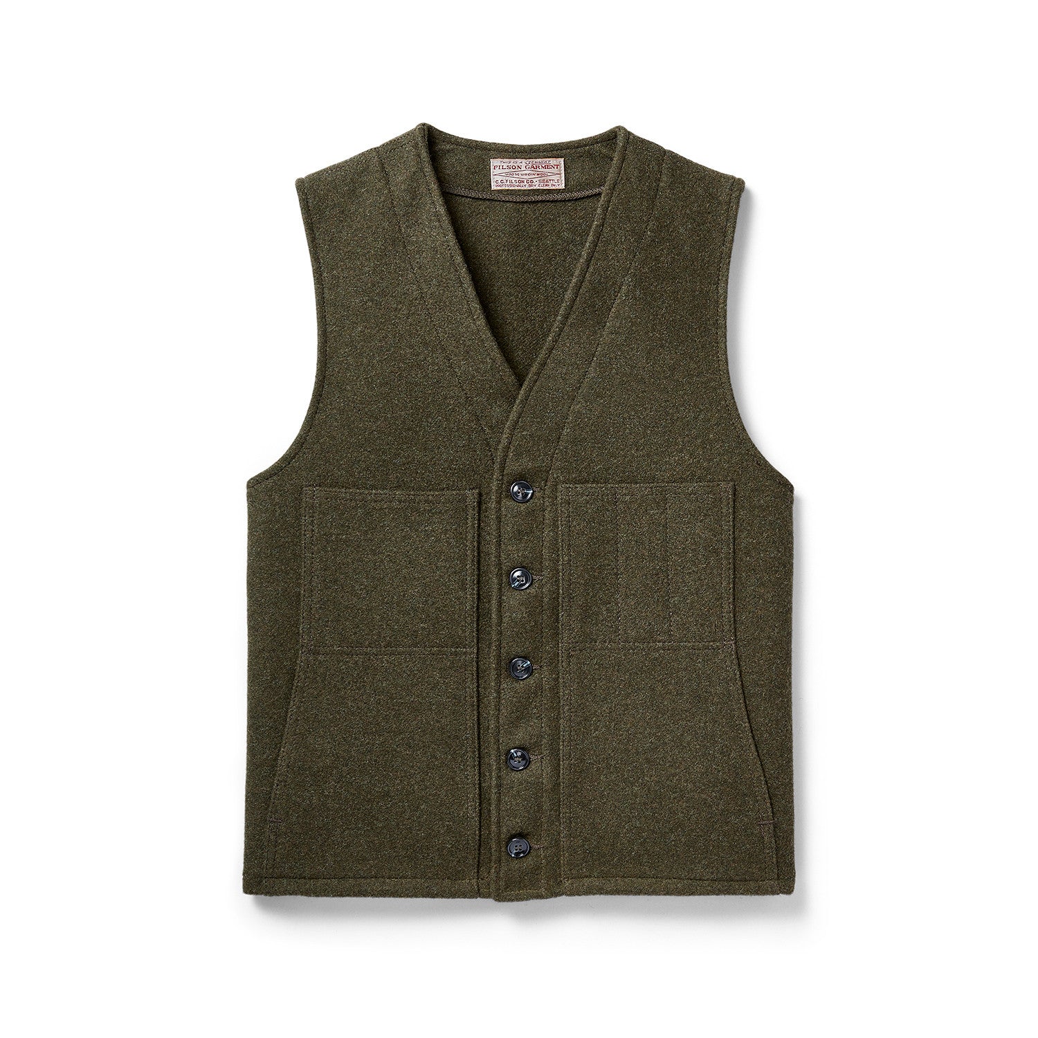 Filson Mackinaw Wool Vest - M.W. Reynolds
