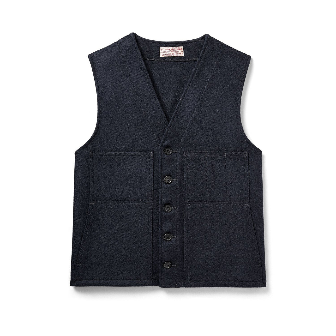 Mackinaw Wool Vest - USA