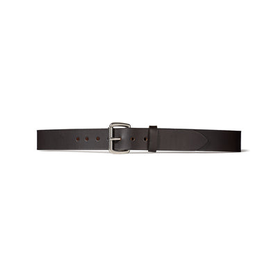 1-1/2 Inch Leather Belt - M.W. Reynolds