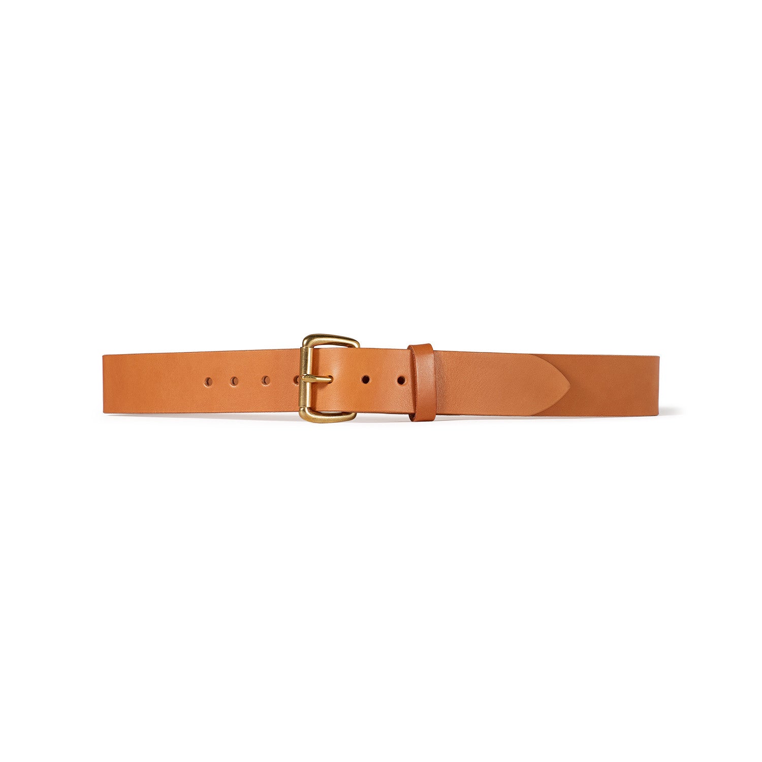 1-1/2 Inch Leather Belt - M.W. Reynolds