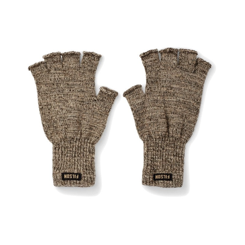 Wool Fingerless Knit Gloves