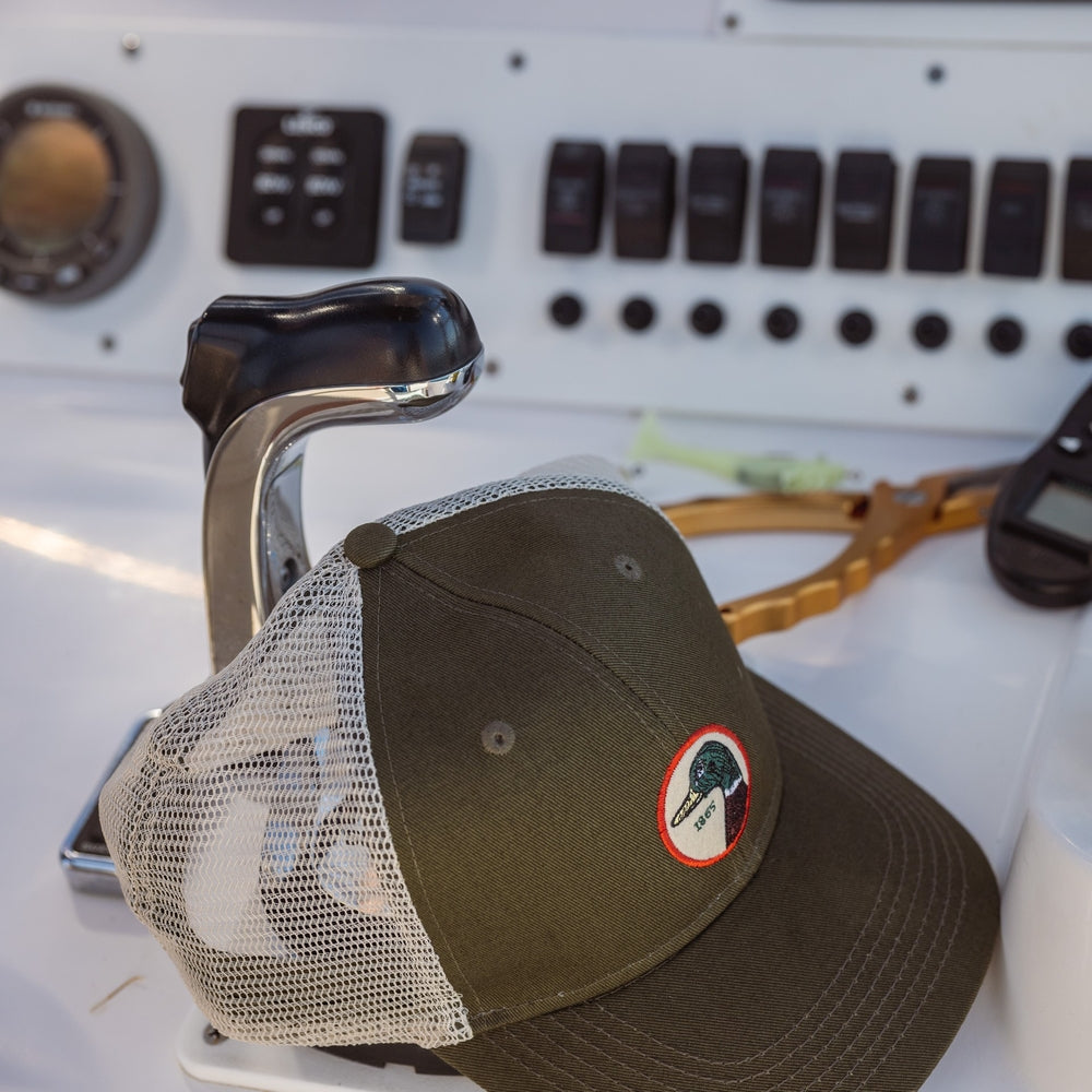 Circle Patch Trucker Cap