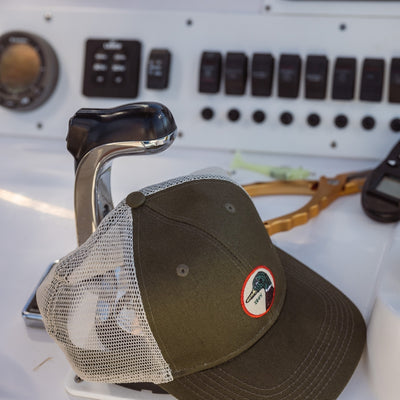 Circle Patch Trucker Cap