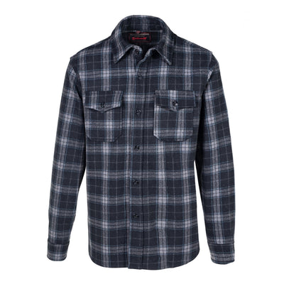 Wool CPO Plaid Shirt