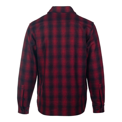 Wool CPO Plaid Shirt