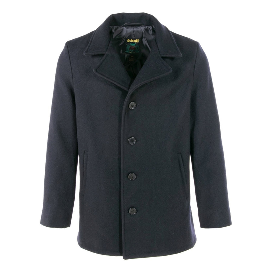 Single Breasted Wool Car Coat