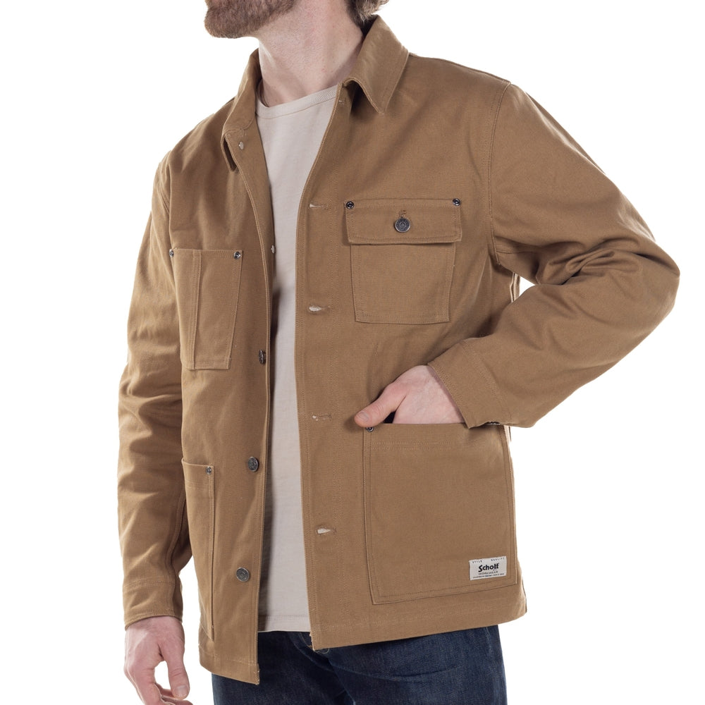Cotton Canvas Chore Jacket