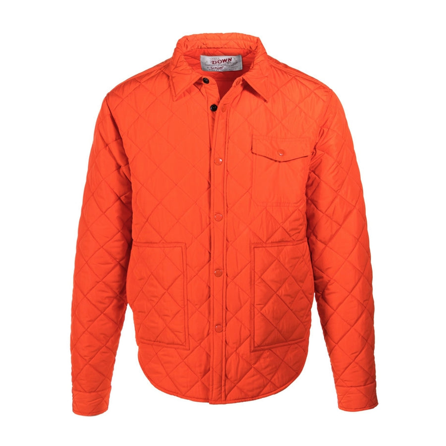 Schott Down Filled Quilted Shirt Jacket - M.W. Reynolds