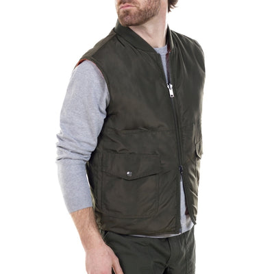 Reversible Down Filled Lightweight Quilted Vest