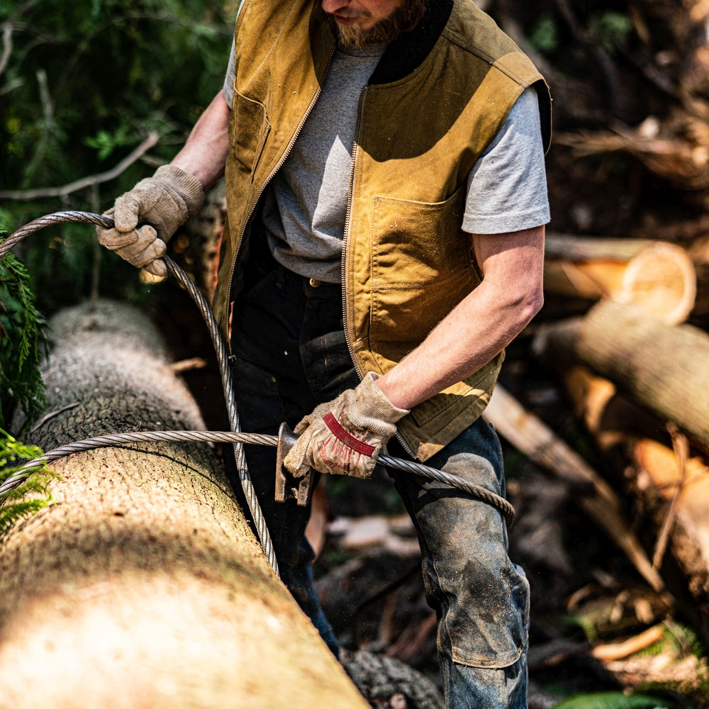 Tin Cloth Insulated Work Vest