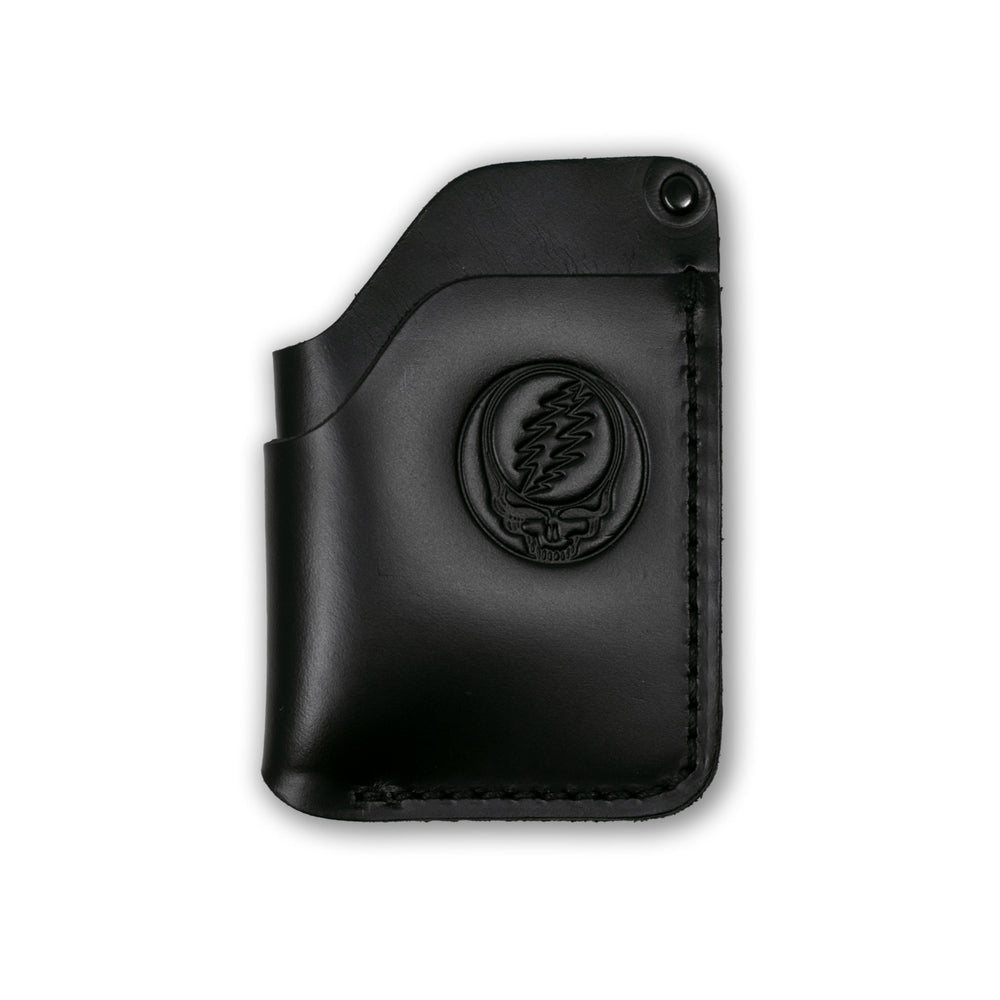 Grateful Dead Stealie Embossed Leather Card Wallet
