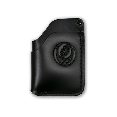 Grateful Dead Stealie Embossed Leather Card Wallet