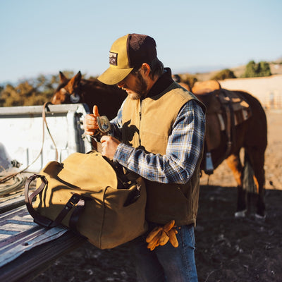 Tin Cloth Insulated Work Vest