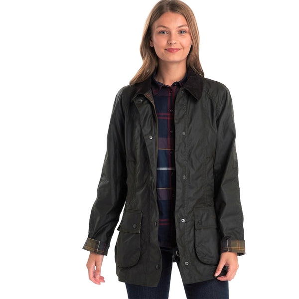 Barbour Women's Classic Beadnell Wax Jacket LWX0668OL71 - M.W.
