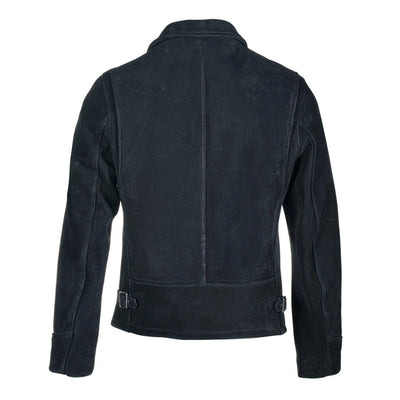 P673 Storm Heavyweight Oiled Nubuck Leather Jacket