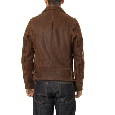 Schott P673 Storm Heavyweight Oiled Nubuck Leather Jacket - M.W. Reynolds