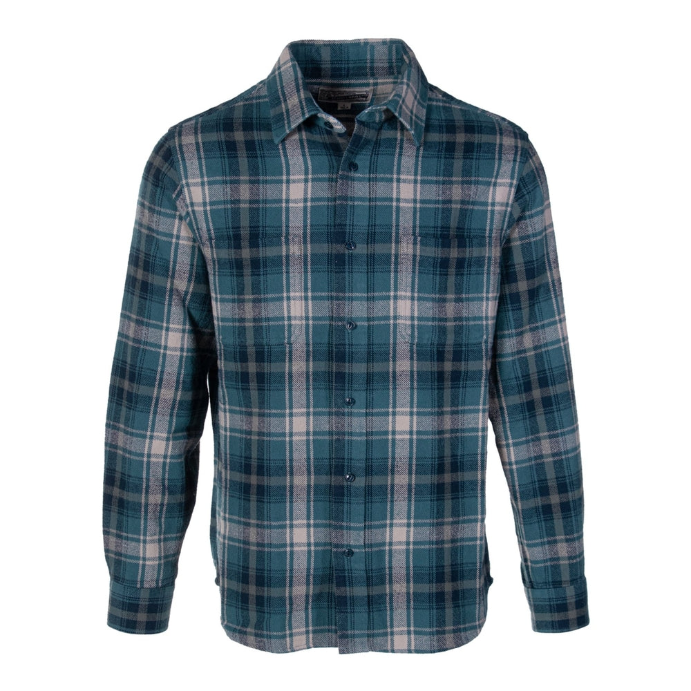 Plaid Cotton Flannel Shirt