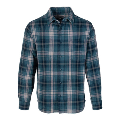 Plaid Cotton Flannel Shirt