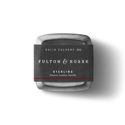 Fulton & Roark Sterling - Solid Cologne - M.W. Reynolds