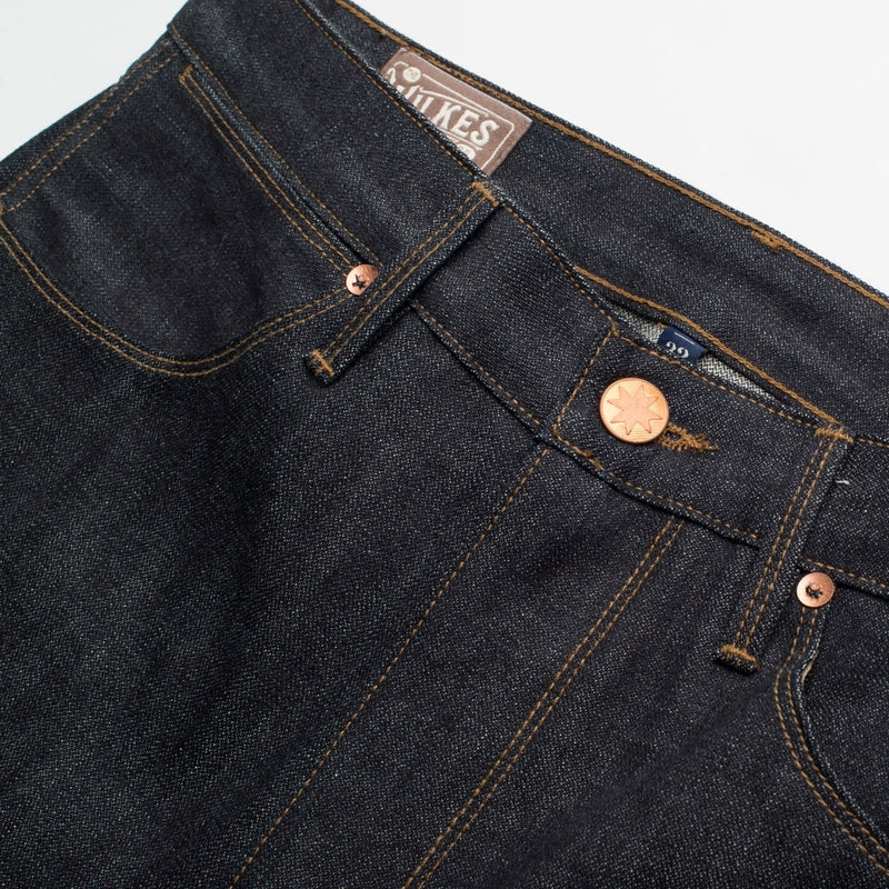 Freenote Wilkes Western Boot Cut 14 oz Broken Twill Raw Selvedge Denim - M.W. Reynolds