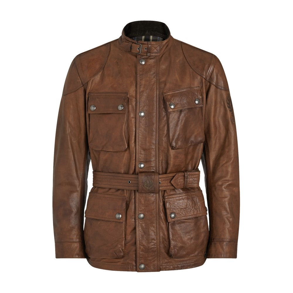 Trialmaster Pro Leather Moto Jacket