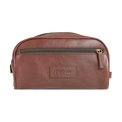 Barbour Leather Washbag - M.W. Reynolds