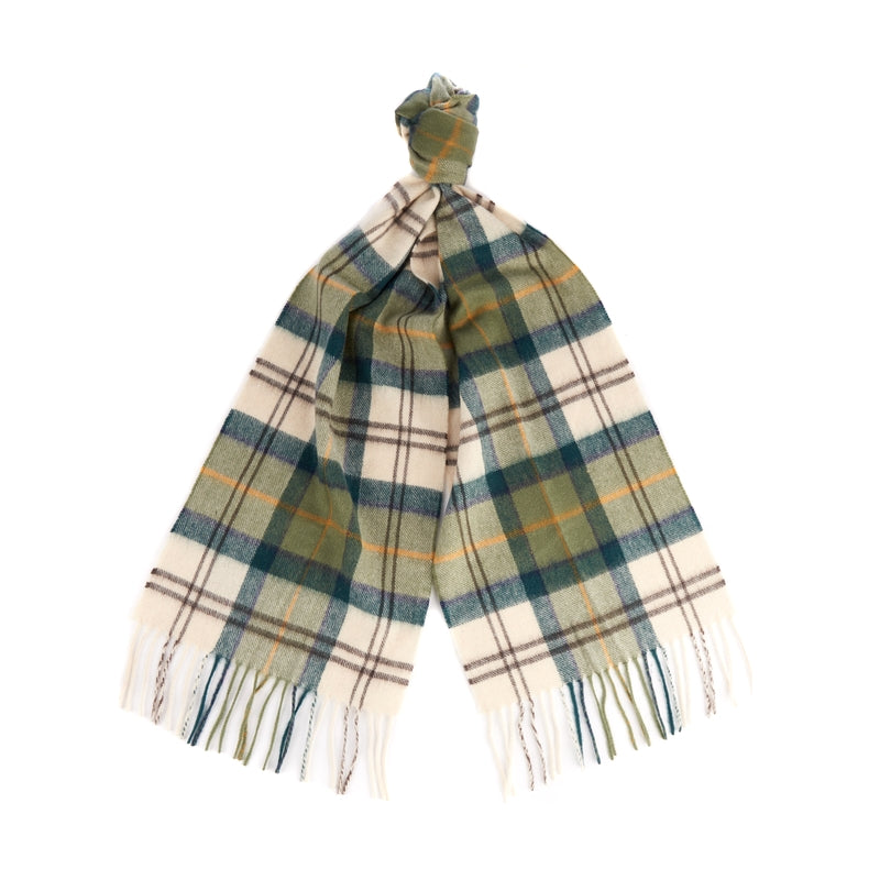 Barbour Merino and Cashmere Tartan Scarf - M.W. Reynolds