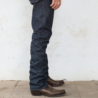 Freenote Wilkes Western Boot Cut 14 oz Broken Twill Raw Selvedge Denim - M.W. Reynolds