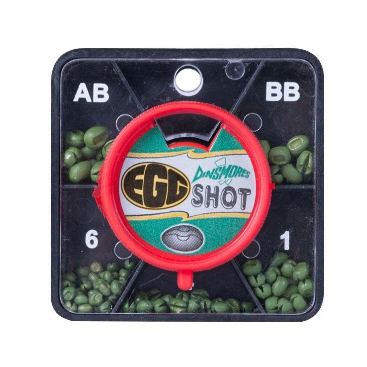 Green Egg Tin Split Shot Assortment