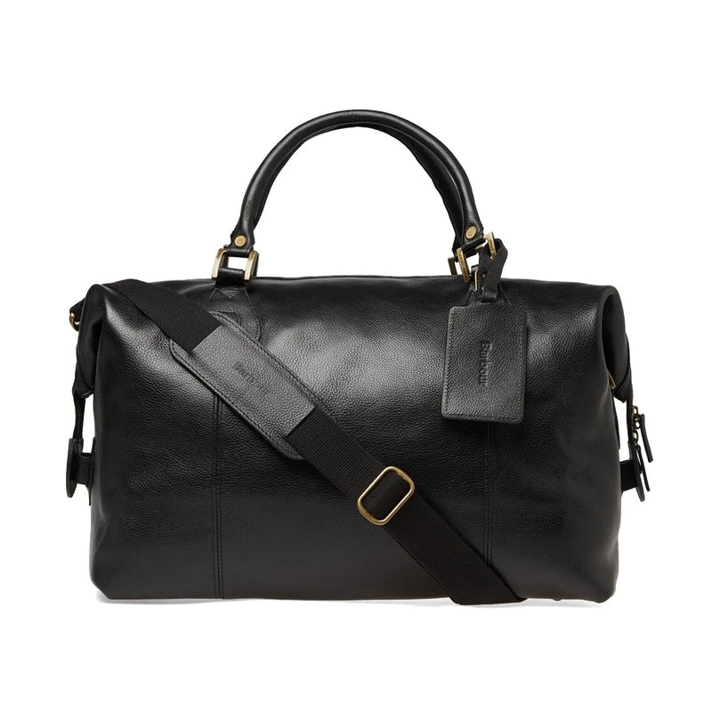Barbour Leather Medium Travel Explorer Bag - M.W. Reynolds
