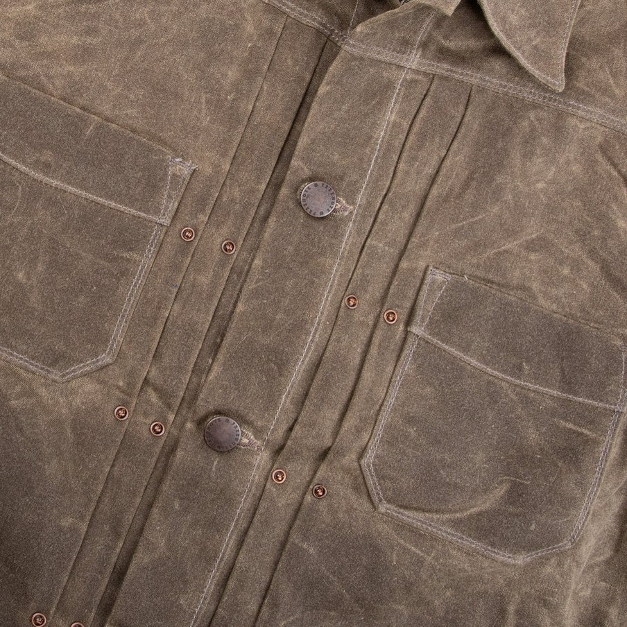 RJ1 Waxed Canvas Riders Jacket