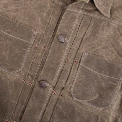 RJ1 Waxed Canvas Riders Jacket