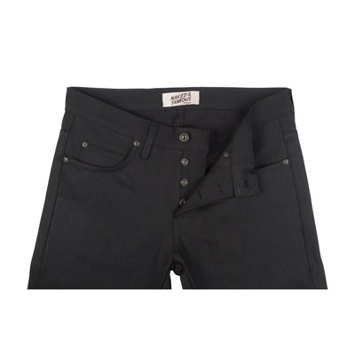 Naked & Famous Denim Solid Black Selvedge - Weird Guy - M.W. Reynolds