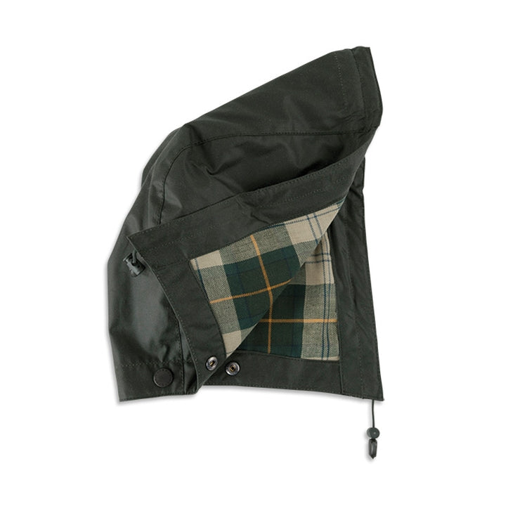 Waxed Cotton Hood