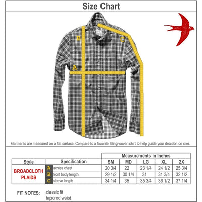 Broadcloth Plaid Shirt