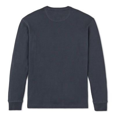 Waffle Knit Thermal Crewneck