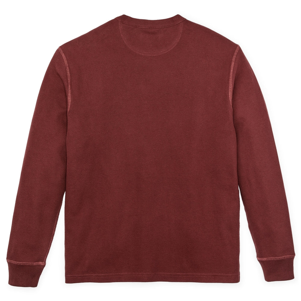 Waffle Knit Thermal Crewneck