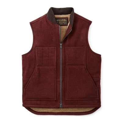 Lined Mackinaw Wool Work Vest