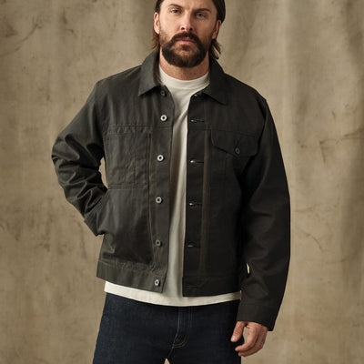 Tin Cloth Short Lined Cruiser Jacket