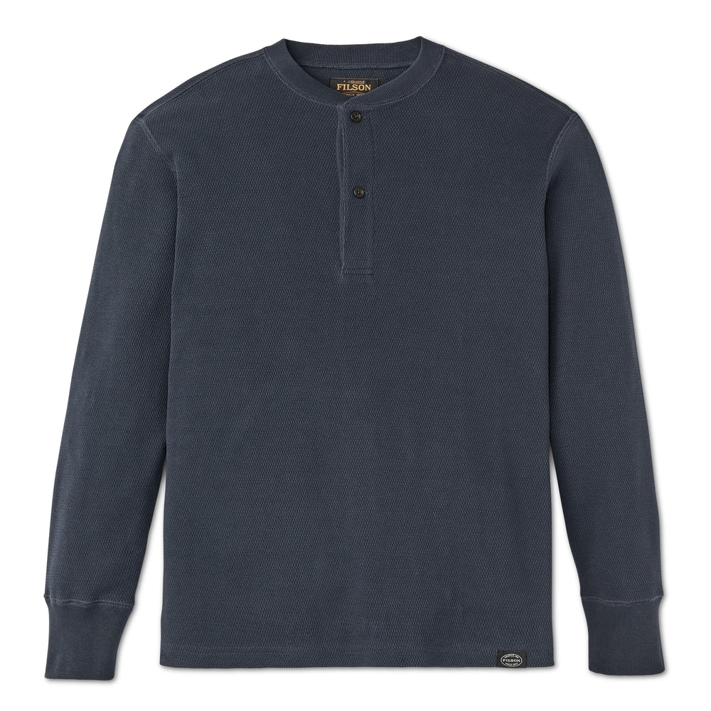 Waffle Knit Henley