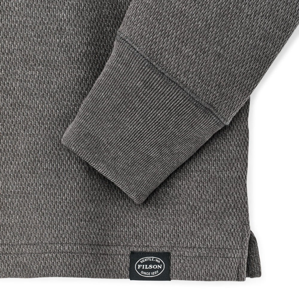 Waffle Knit Henley