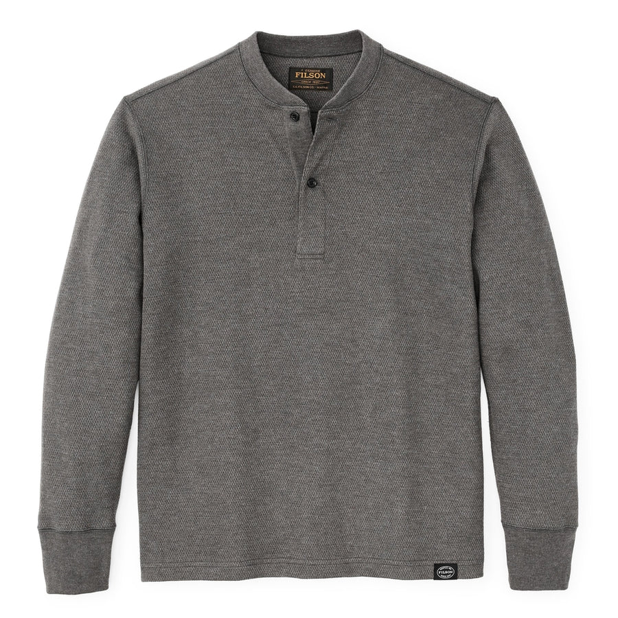 Waffle Knit Henley