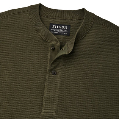 Waffle Knit Henley